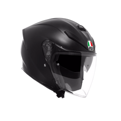 Casco Moto Jet AGV K5 Jet Evo Mono Matt Black