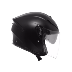 Casco Moto Jet AGV K5 Jet Evo Mono Matt Black