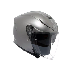 Casco Moto Jet AGV K5 Jet Evo Mono Matt Luna Grey