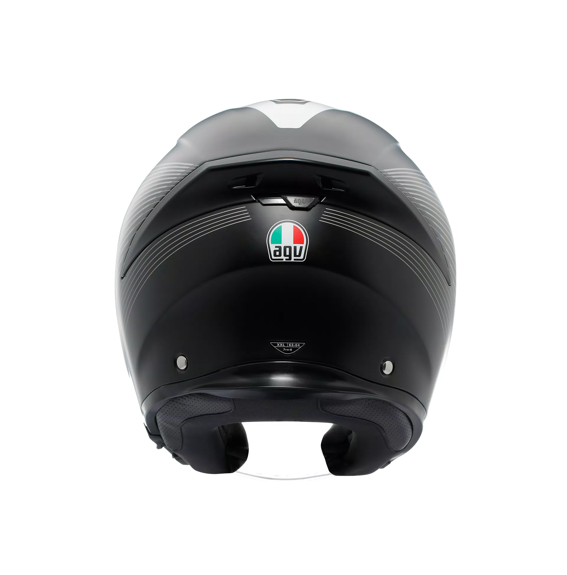 Casco Moto Jet AGV K5 Jet Evo Control Matt Black/White