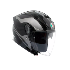 Casco Moto Jet AGV K5 Jet Evo TUNE Grey/Black