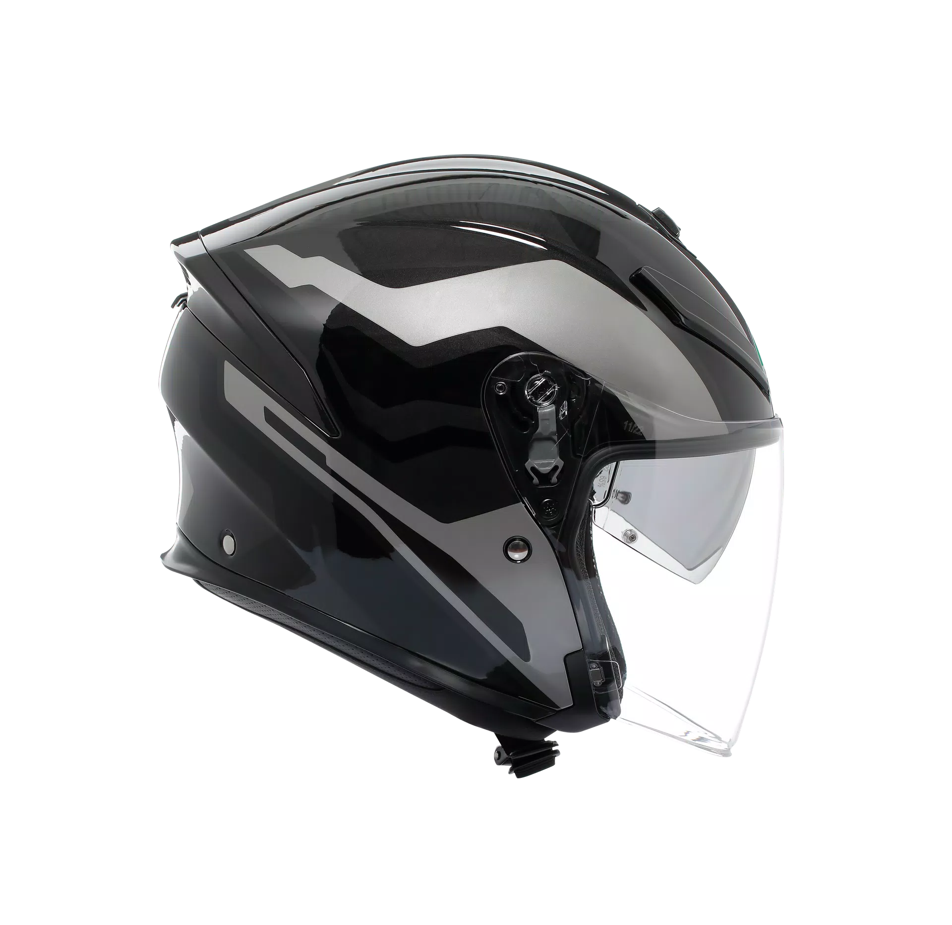 Casco Moto Jet AGV K5 Jet Evo TUNE Grey/Black