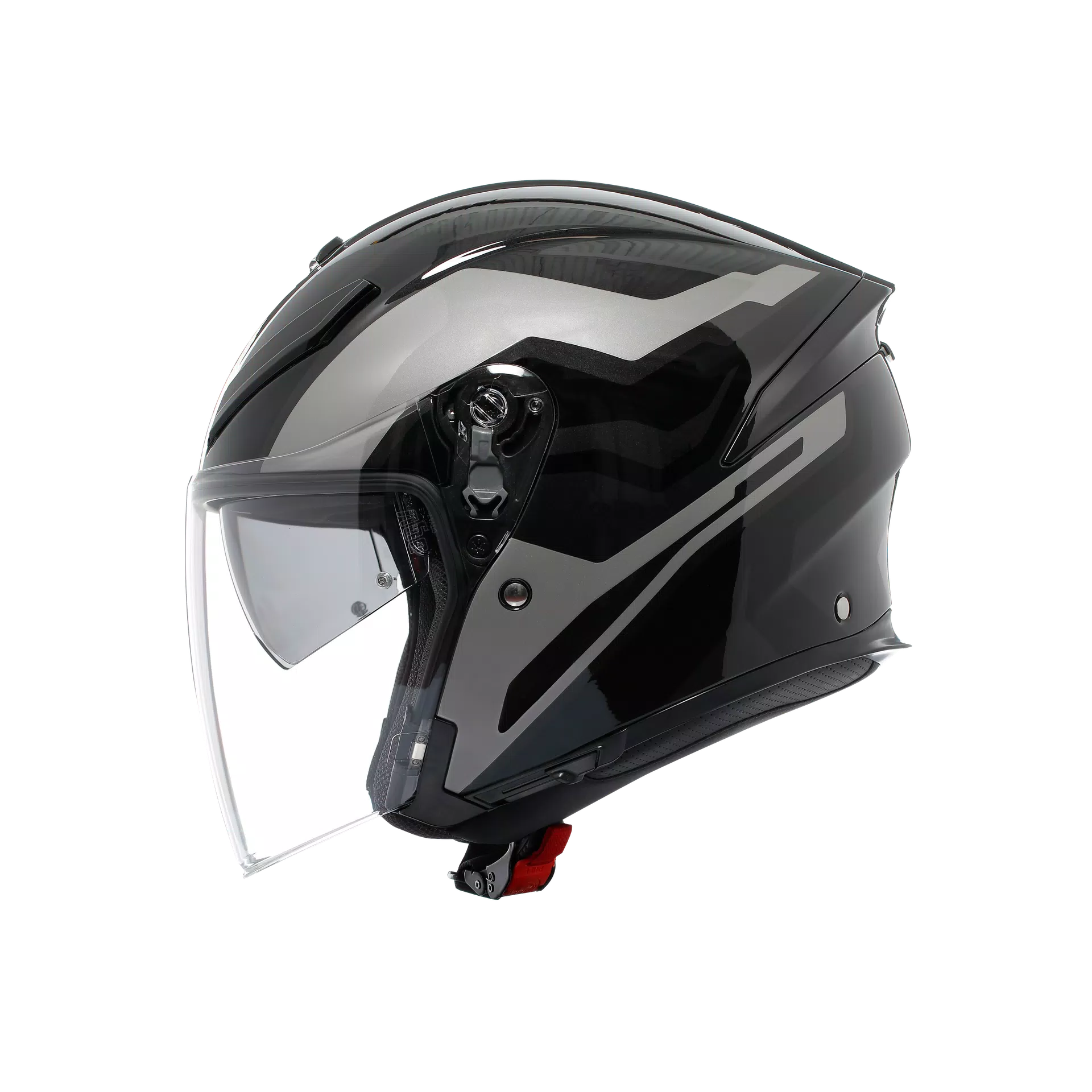 Casco Moto Jet AGV K5 Jet Evo TUNE Grey/Black
