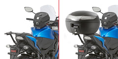 Attacco Posteriore Monorack Givi 341F per Yamaha XJR 1200 e XJR 1300