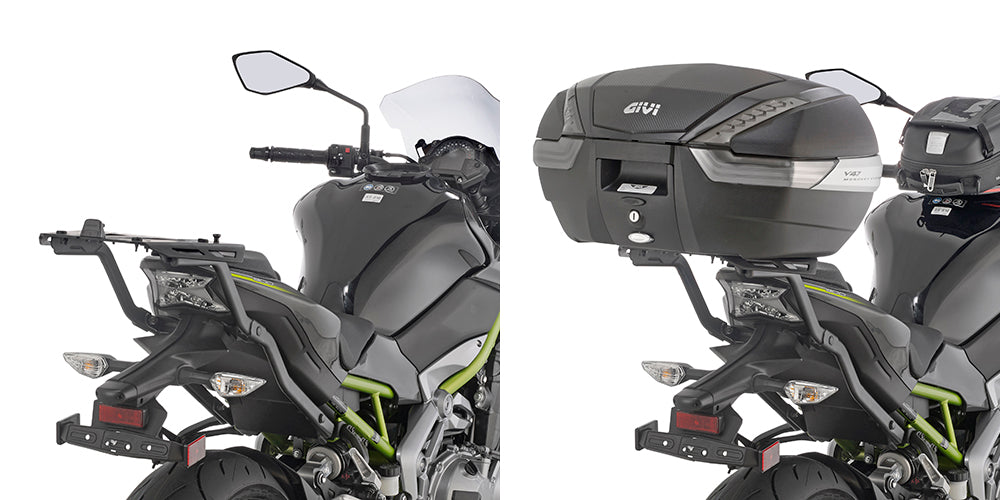 Attacco Posteriore Monorack Givi 4118FZ per Bauletto Kawasaki Z900 2017-2024