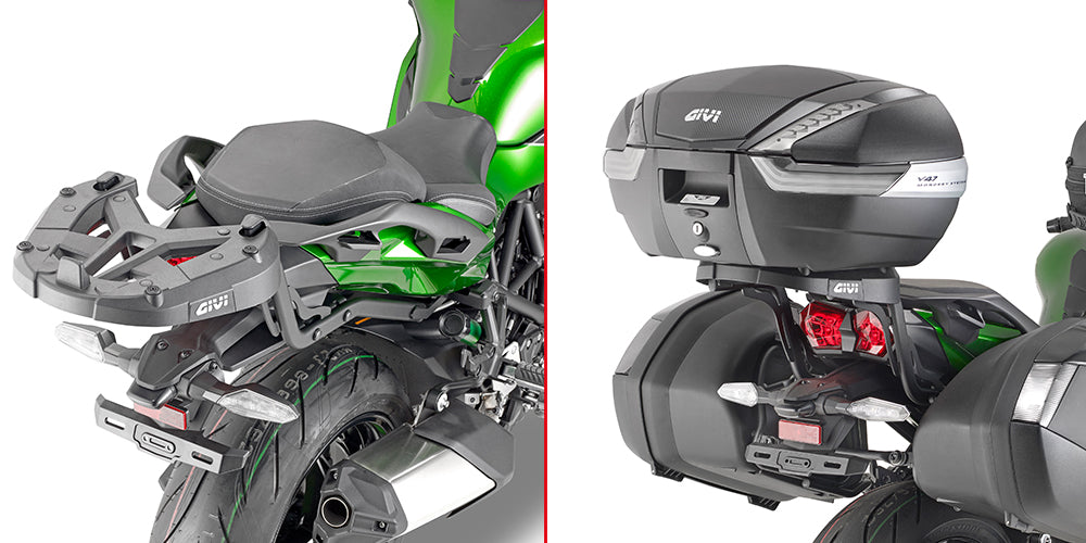 Attacco Posteriore Bauletto Monorack Givi 4123FZ per Kawasaki Ninja H2 SX 2018-2026