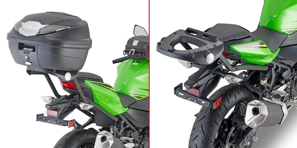 Attacco Posteriore Monorack Givi 4129FZ per Kawasaki Z400 e Ninja 400 2018-2022