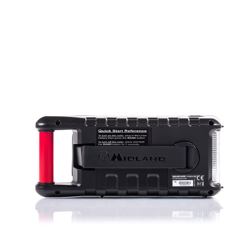 Radio di Emergenza e Powerbank Multifunzionale MIDLAND ER300