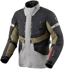 REV'IT! - Neptune 3 GTX - Giacca Moto Uomo - Black-Dark Green