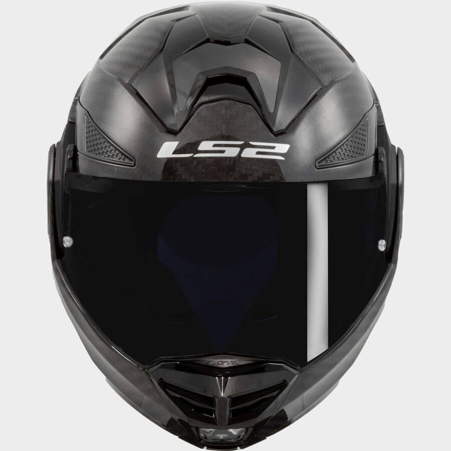 LS2 FF901 Advant X Carbon – Casco Moto Reversibile – Solid Matt Carbon