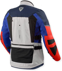 REV'IT! - Sand 5 H2O - Giacca Moto Uomo - Argento-Blu