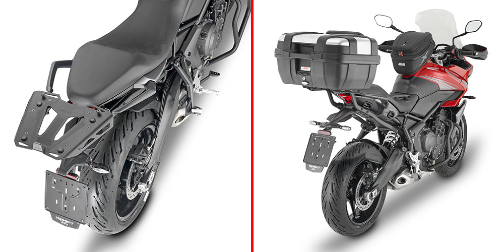 Attacco Posteriore Monorack Givi 6421FZ per Triumph Tiger Sport 660 / 800 (2022-2026)