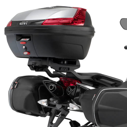 Attacco Posteriore Monorack Givi 6702FZ per Aprilia Shiver 750 / 900 ABS (2010-2020)