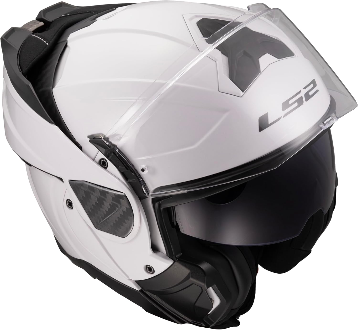 LS2 FF910 Advant II – Casco Moto Convertibile KPA – Bianco