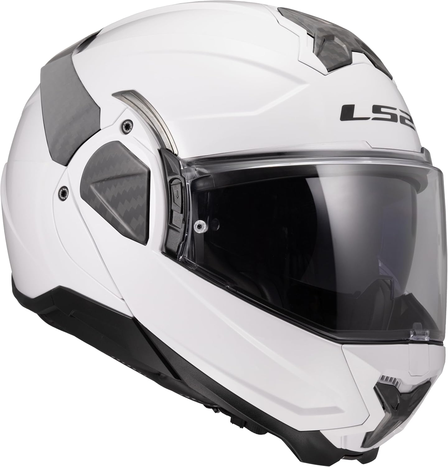 LS2 FF910 Advant II – Casco Moto Convertibile KPA – Bianco