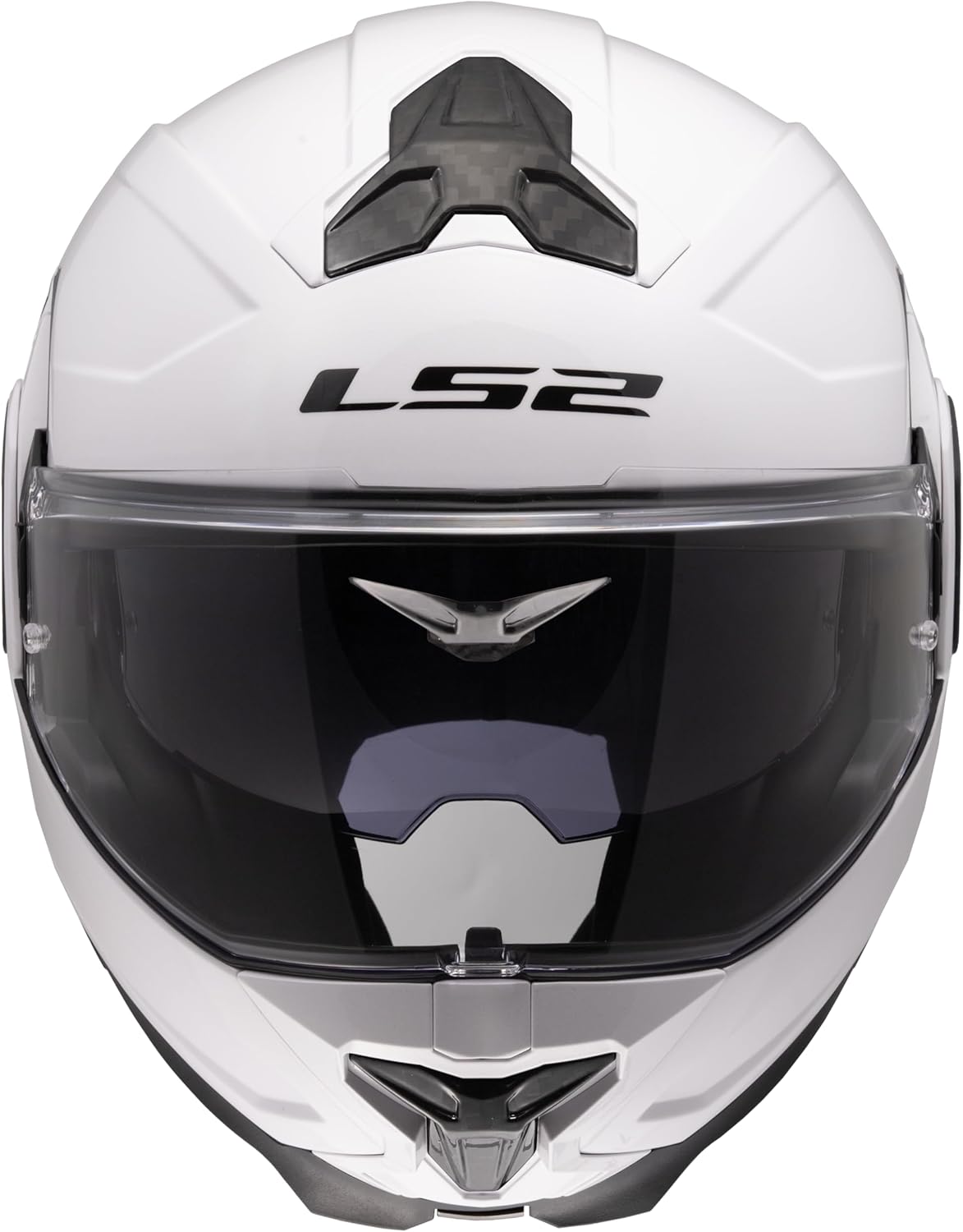 LS2 FF910 Advant II – Casco Moto Convertibile KPA – Bianco