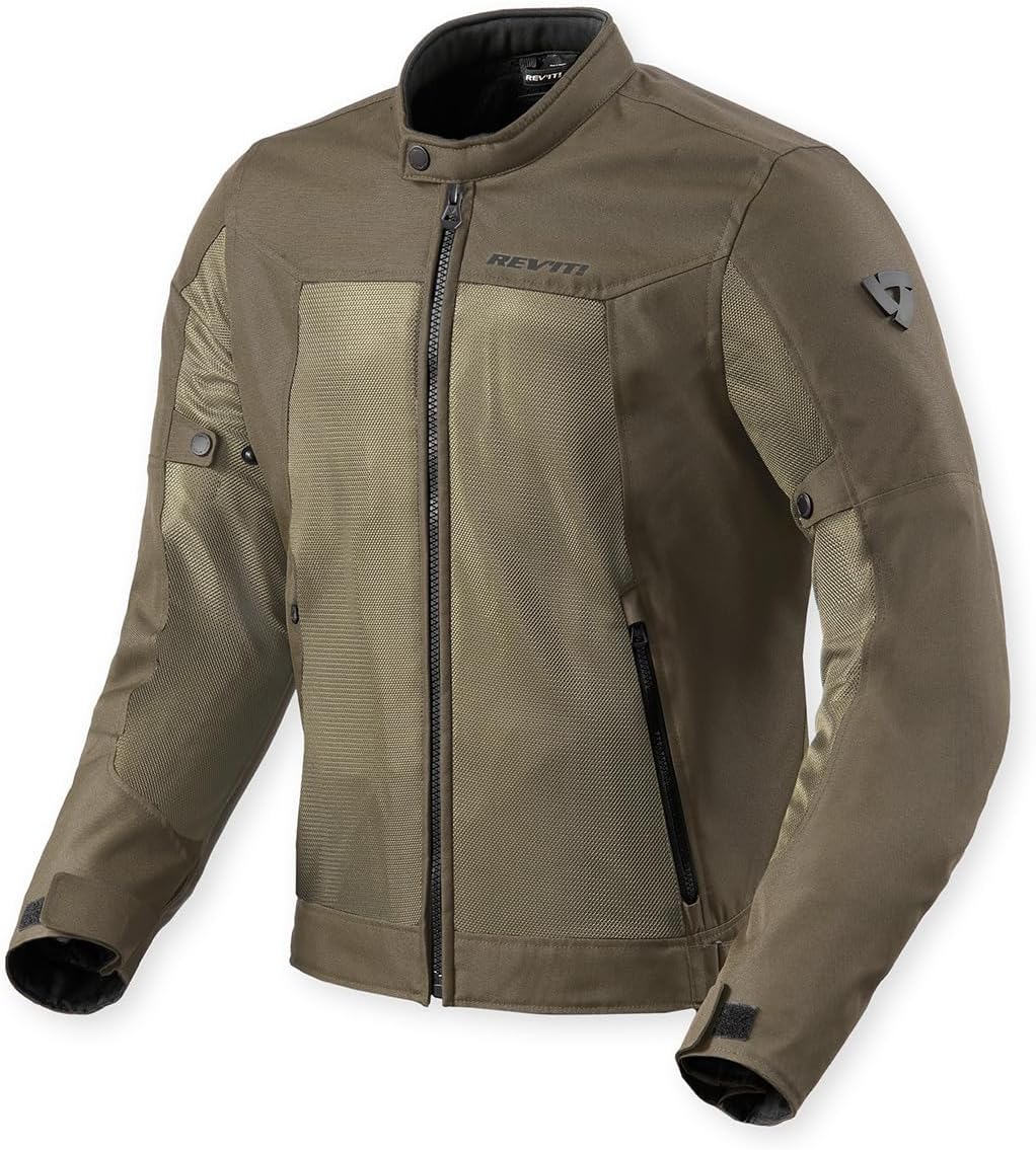 REV'IT! - Eclipse 2 - Giacca Moto Estiva Uomo - Nero