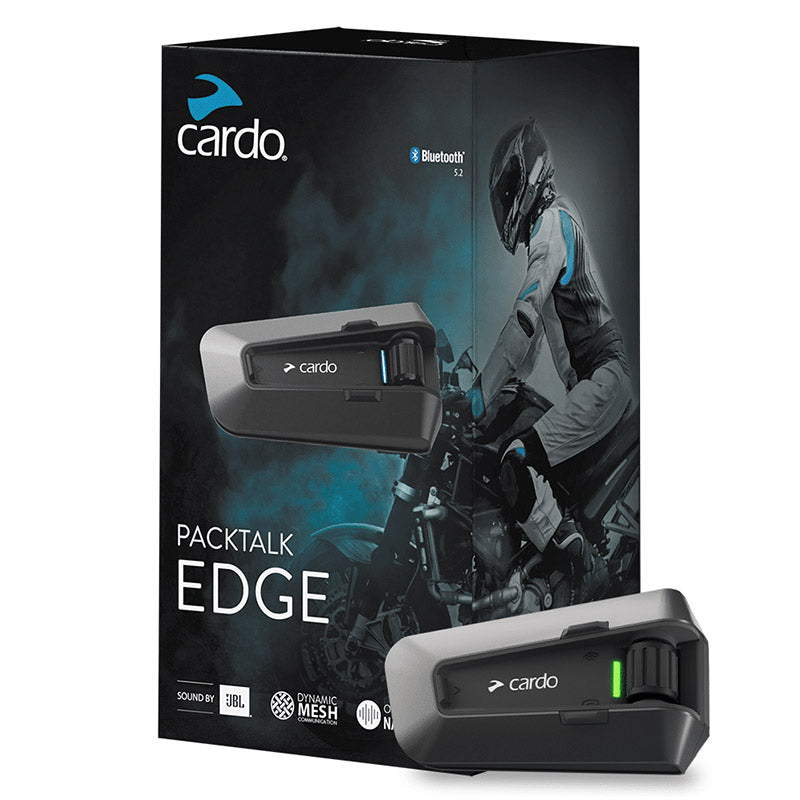 Sistema di Comunicazione Cardo Packtalk Edge per Motociclisti