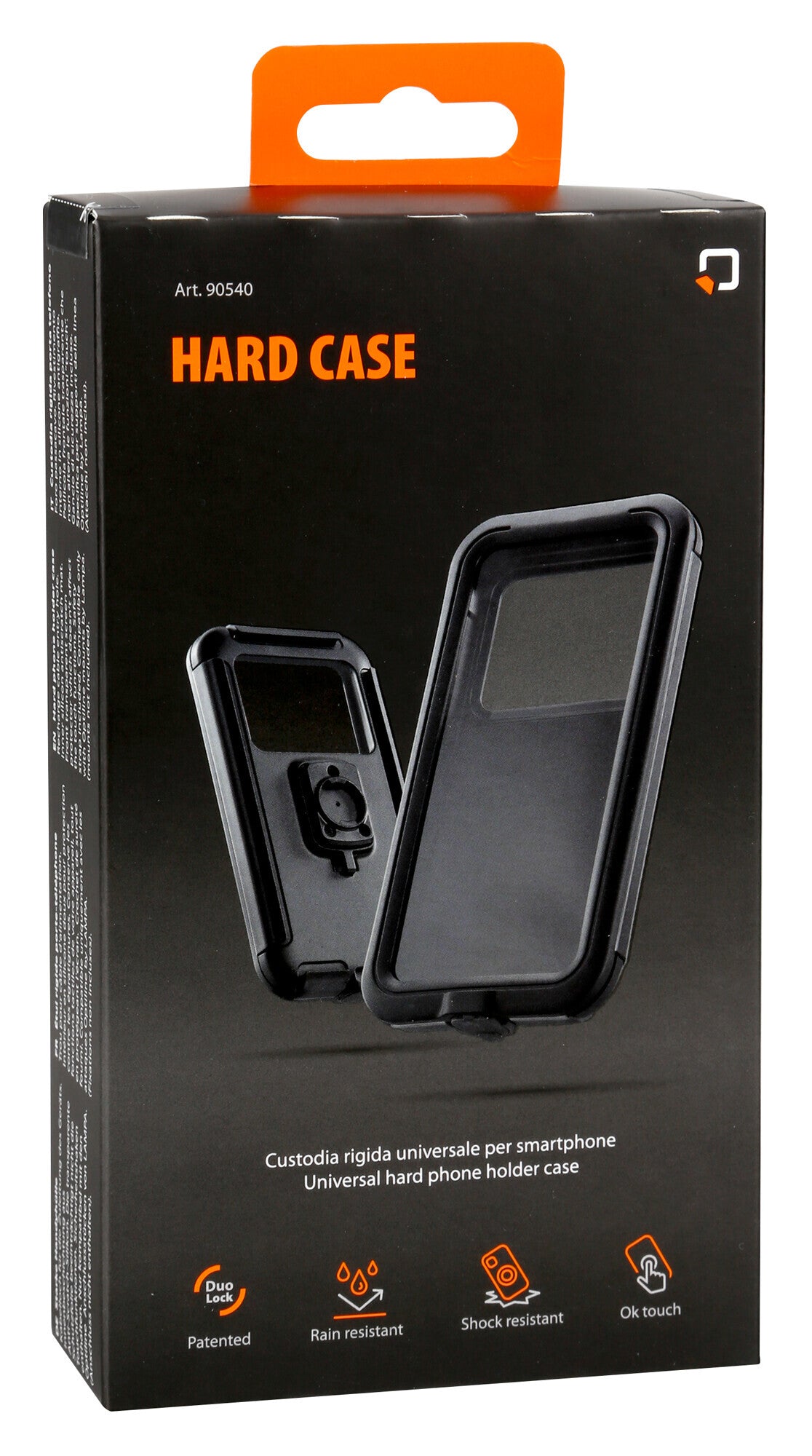 Case, custodia rigida universale per smartphone