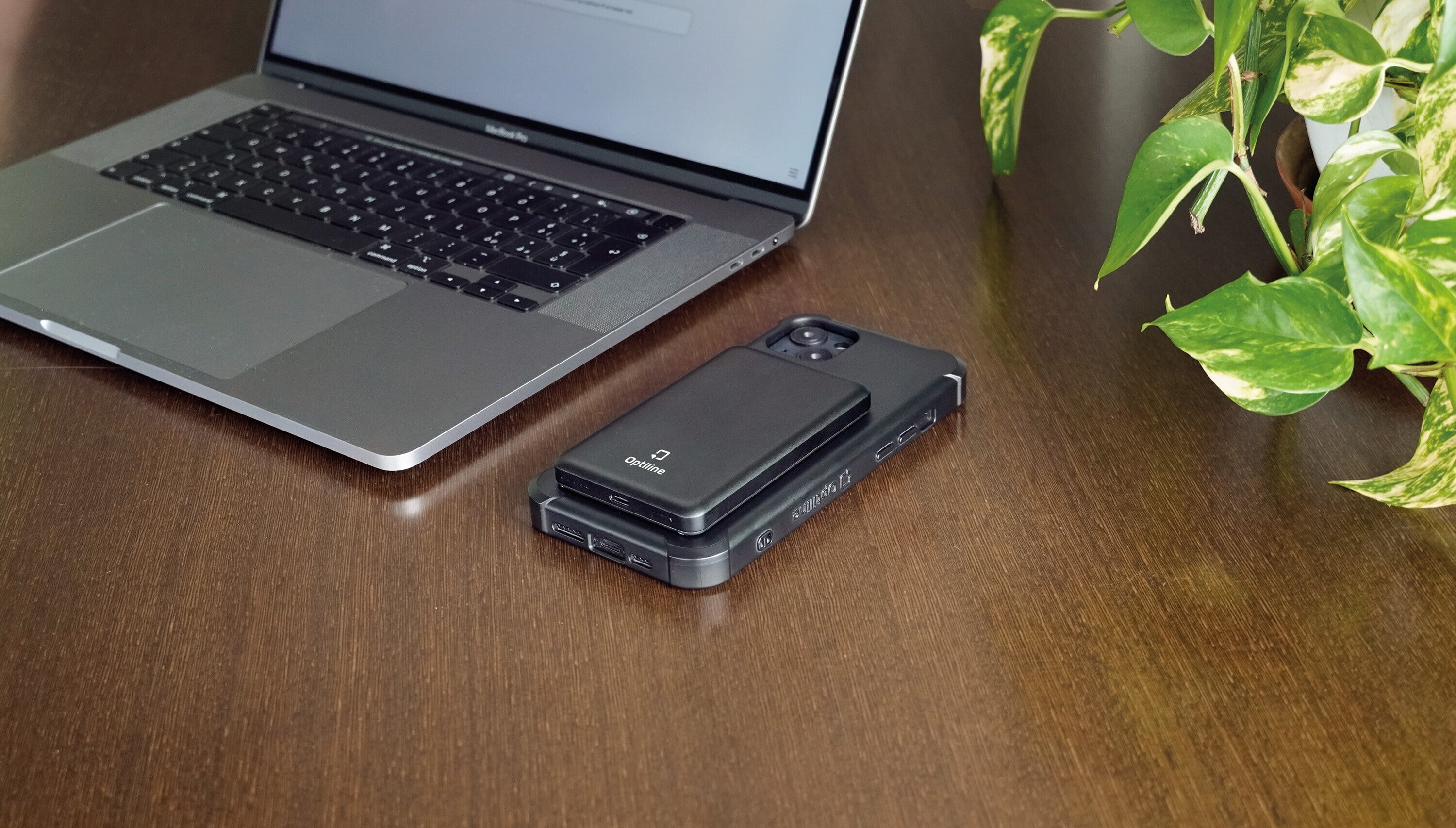 Caricabatterie portatile compatibile con Mag Case Optiline e tecnologia MagSafe