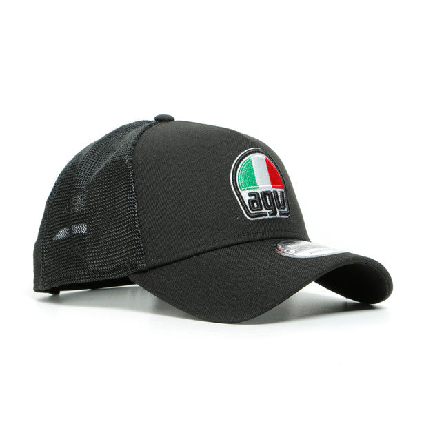 Agv 9forty Trucker - Berretto in cotone in puro stile AGV Le emozioni della pista in un comodo berretto - Unisex