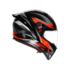 Casco Moto Integrale AGV K1 S Fastlap Black/Grey/Red
