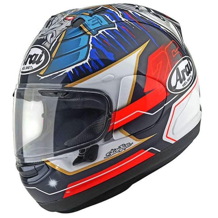 Casco Moto Integrale Arai RX-7 V Evo Pedrosa Showgun