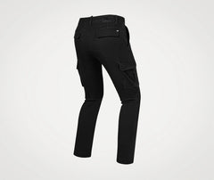 Jeans Moto Uomo Straight Fit PMJ Aviator Black