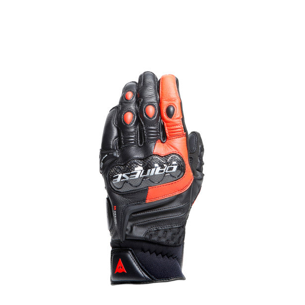 Carbon 4 - Guanti moto corti in pelle con inserti in mesh - Uomo