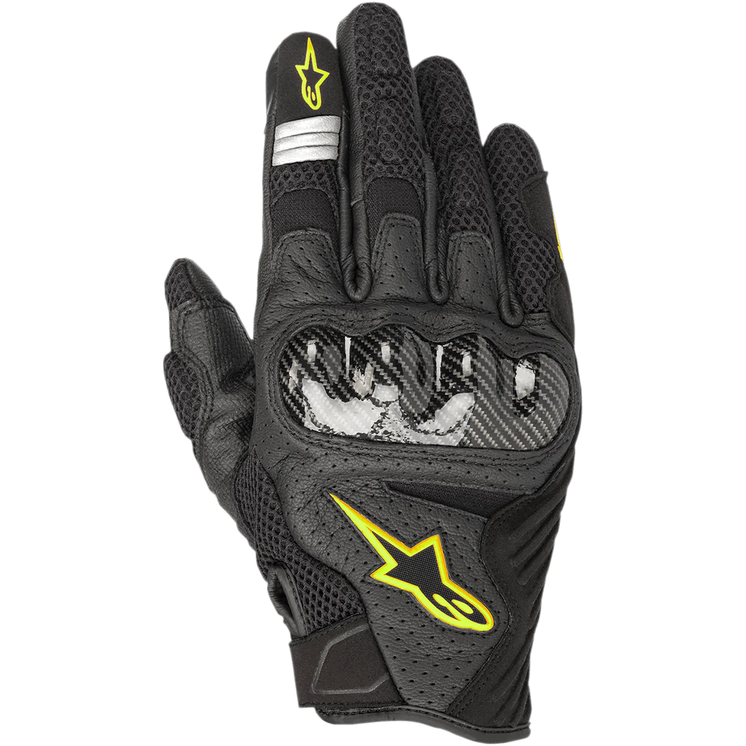 Alpinestars - Guanti Guanti SMX-1 Air V2 - Nero Giallo Fluo