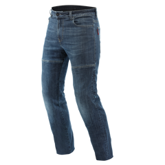 Denim Blast Regular - Pantaloni moto in Denim elasticizzato regular fit con protezioni certificate Pro-Shape 2 - Uomo