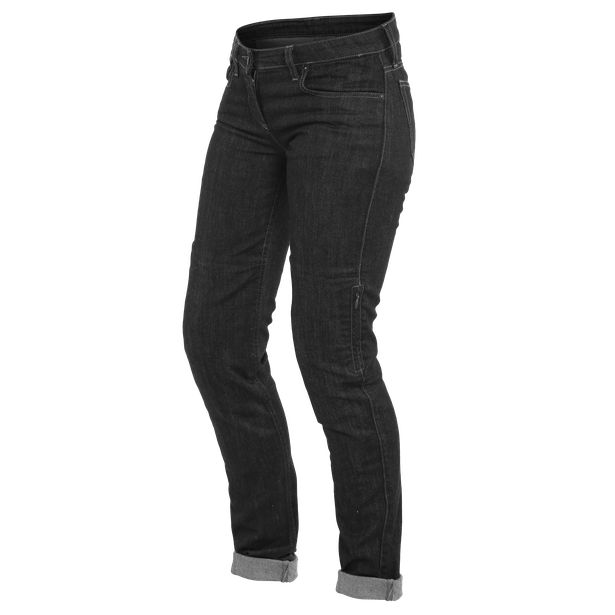 Denim Slim - Jeans donna slim fit da moto in denim con protezioni morbide Pro Shape 2 - Donna