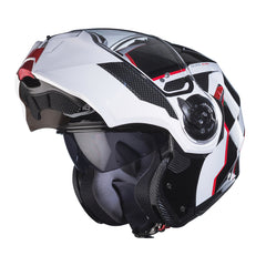 Caberg - Casco Modulare Duke Evo Move - Black/White/Red