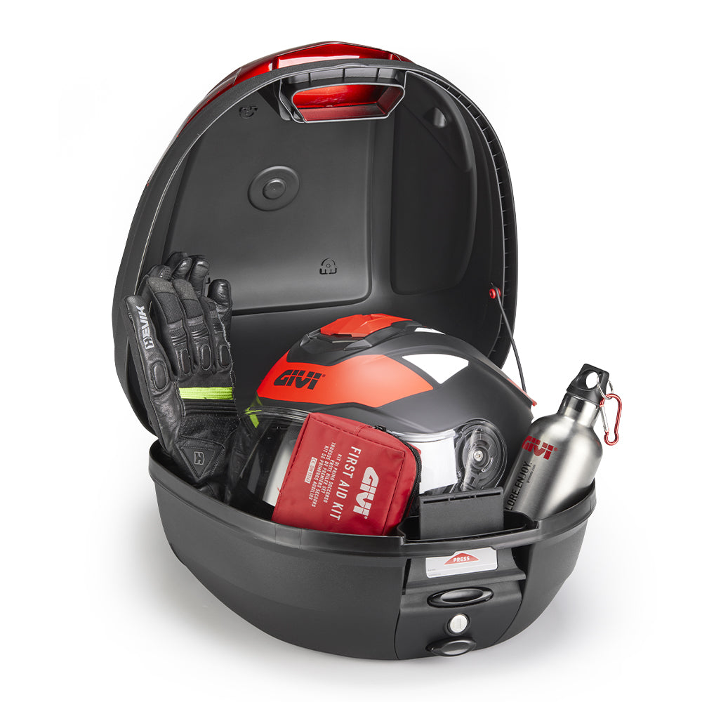 Givi - Bauletto Monolock® E300N2B 30L Catadiottro Rosso