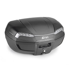Givi - Bauletto Monolock  E46 Riviera Nero con Catadiottri Rossi