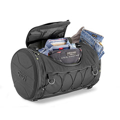 Givi - Easy Bag -EA107C - Borsa da Coda a Rullo 35L - Cinghie con Doppi D-Ring