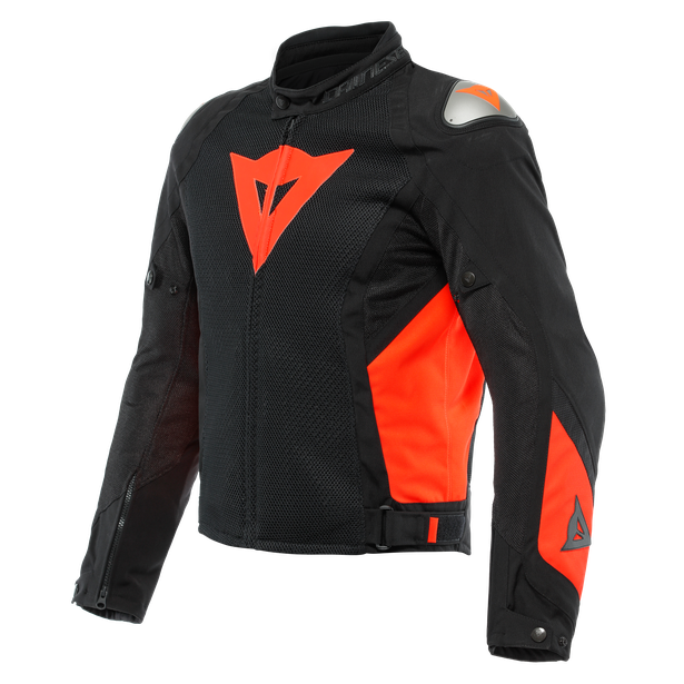 Energyca Air Tex - Giacca moto Energyca Air Tex in Cordura elasticizzata resistente all'abrasione con inserti in mesh - Uomo