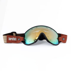 Maschera Moto Café Racer Baruffaldi Etruria Mandarin Specchiata