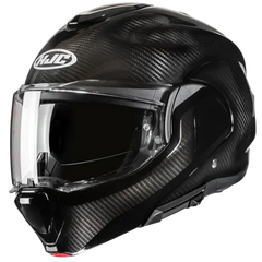 Casco Modulare HJC F100 CARBON Nero in Fibra di Carbonio