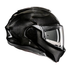 Casco Modulare HJC F100 CARBON Nero in Fibra di Carbonio