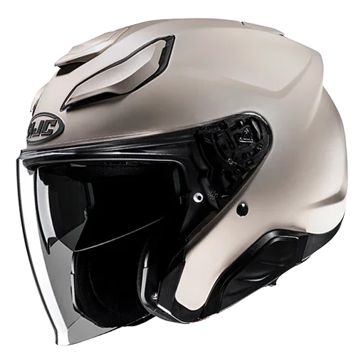 Casco Jet HJC F31 in Fibra di Vetro con Visiera Solare
