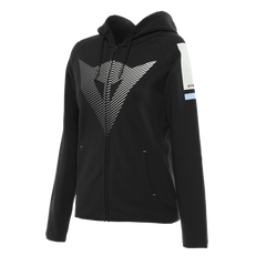 Fade - Felpa da donna full-zip con cappuccio in puro cotone - Donna