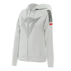 Fade - Felpa da donna full-zip con cappuccio in puro cotone - Donna