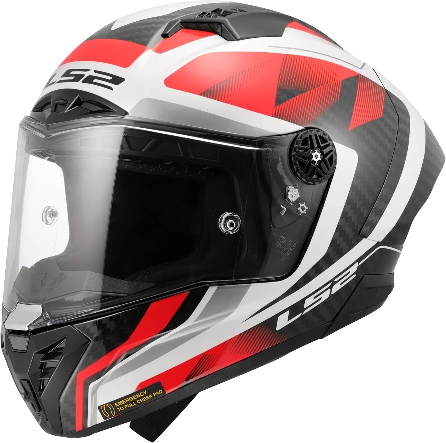 LS2 FF805 Thunder GP Aero Casco Moto Racing in Carbonio