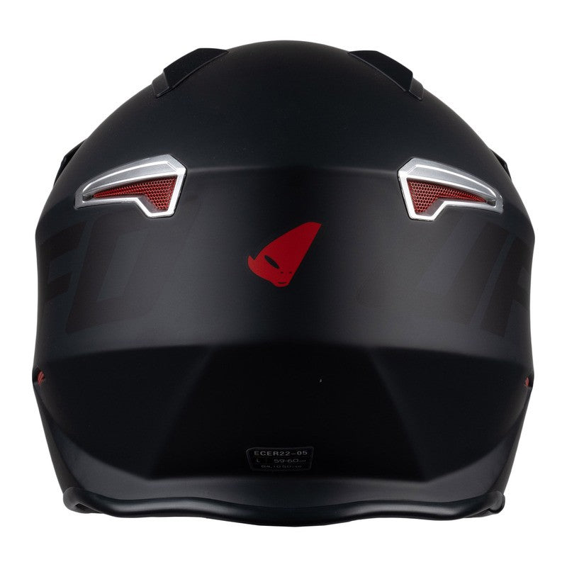 Casco UFO Sheratan Jet HE151 Matt Black