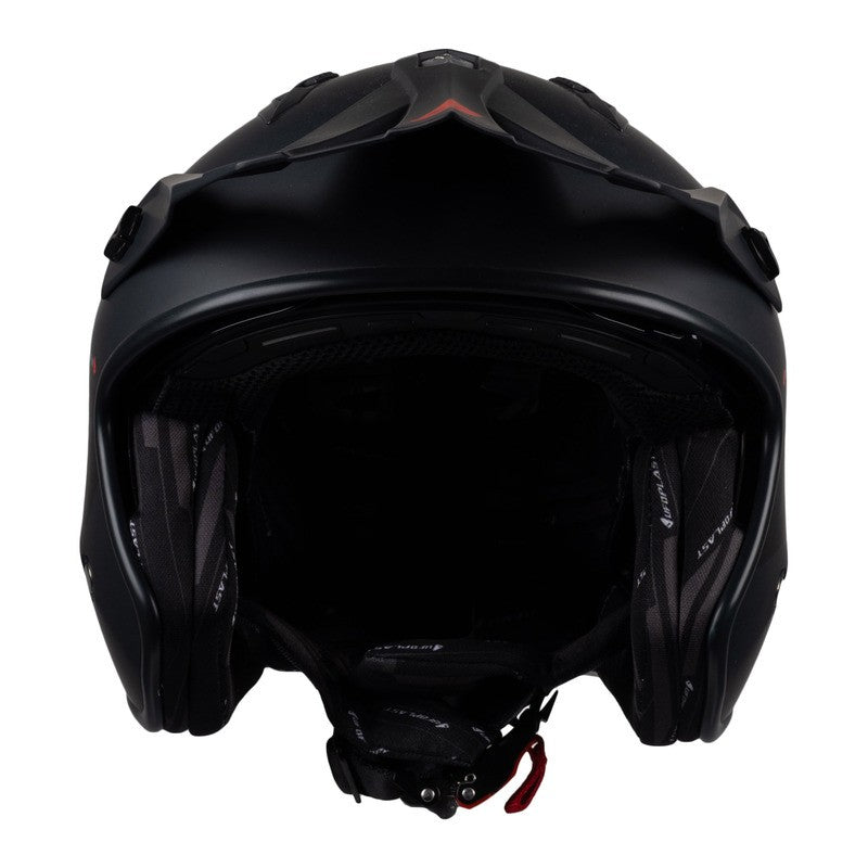 Casco UFO Sheratan Jet HE151 Matt Black