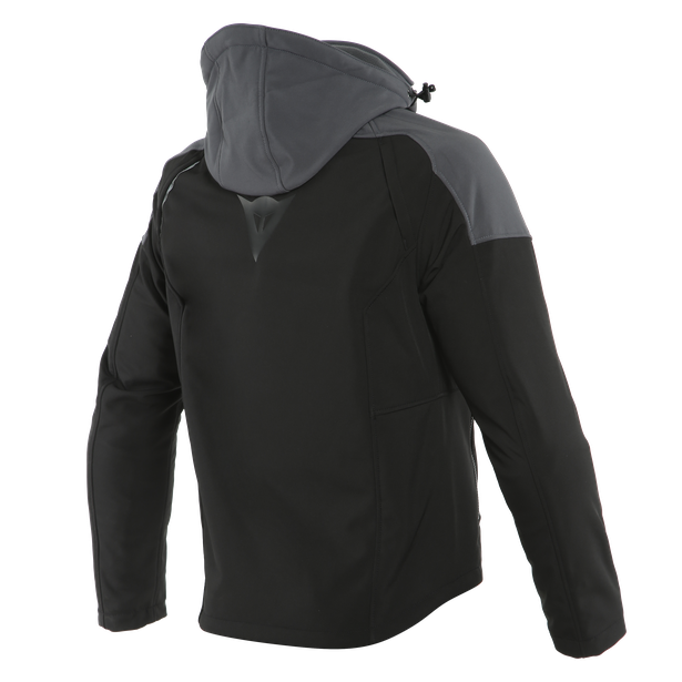 Ignite Tex - Fleece in tessuto con cappuccio e protezioni morbide certificate Pro Armor su spalle e gomiti - Uomo