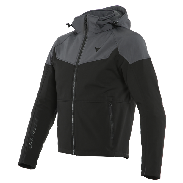 Ignite Tex - Fleece in tessuto con cappuccio e protezioni morbide certificate Pro Armor su spalle e gomiti - Uomo