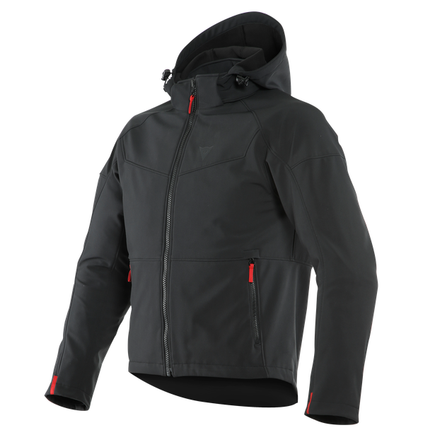 Ignite Tex - Fleece in tessuto con cappuccio e protezioni morbide certificate Pro Armor su spalle e gomiti - Uomo