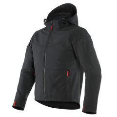 Ignite Tex - Fleece in tessuto con cappuccio e protezioni morbide certificate Pro Armor su spalle e gomiti - Uomo